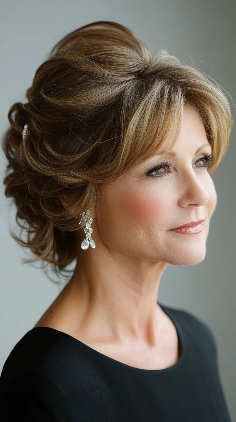Elegant Updo: Timeless Charm for Effortless Sophistication